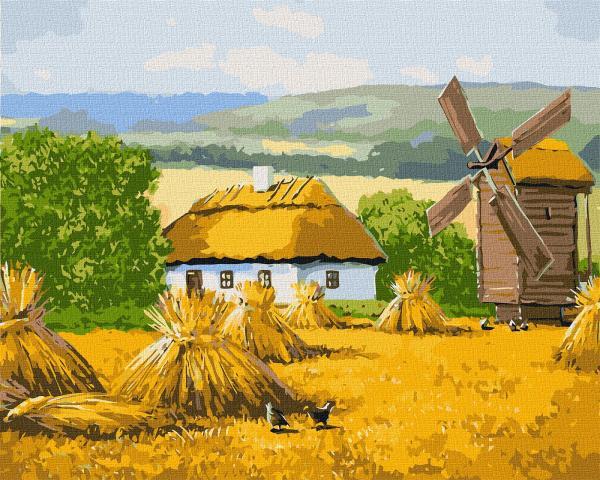 Картина по номерам Идейка Июльская жара 40х50 см в термопакете (КНО6305-mt)