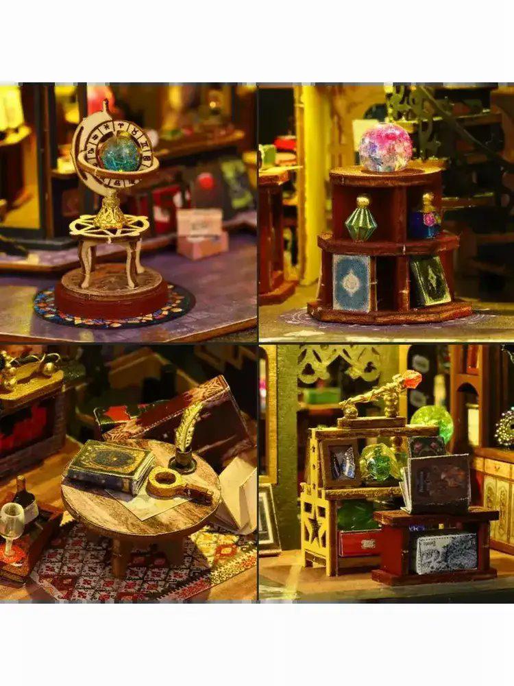 Конструктор Румбокс 3D DIY Магічна Лавка 24х19х21 см - фото 5 Конструктор Румбокс 3D DIY Магічна Лавка 24х19х21 см - фото 5