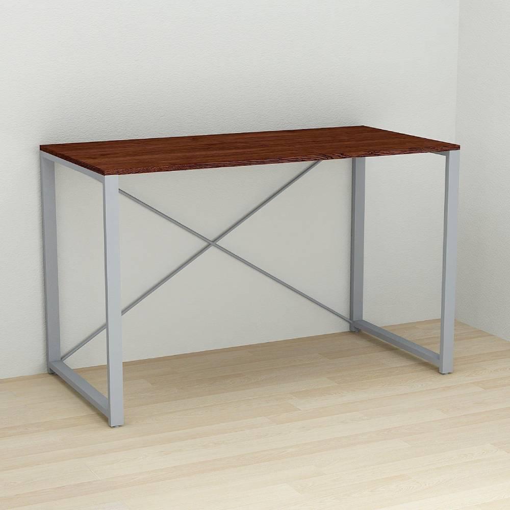 Письмовий стіл Ferrum-decor Конект 16 мм 75x120x60 см Сірий/Венге (FRD-106171)