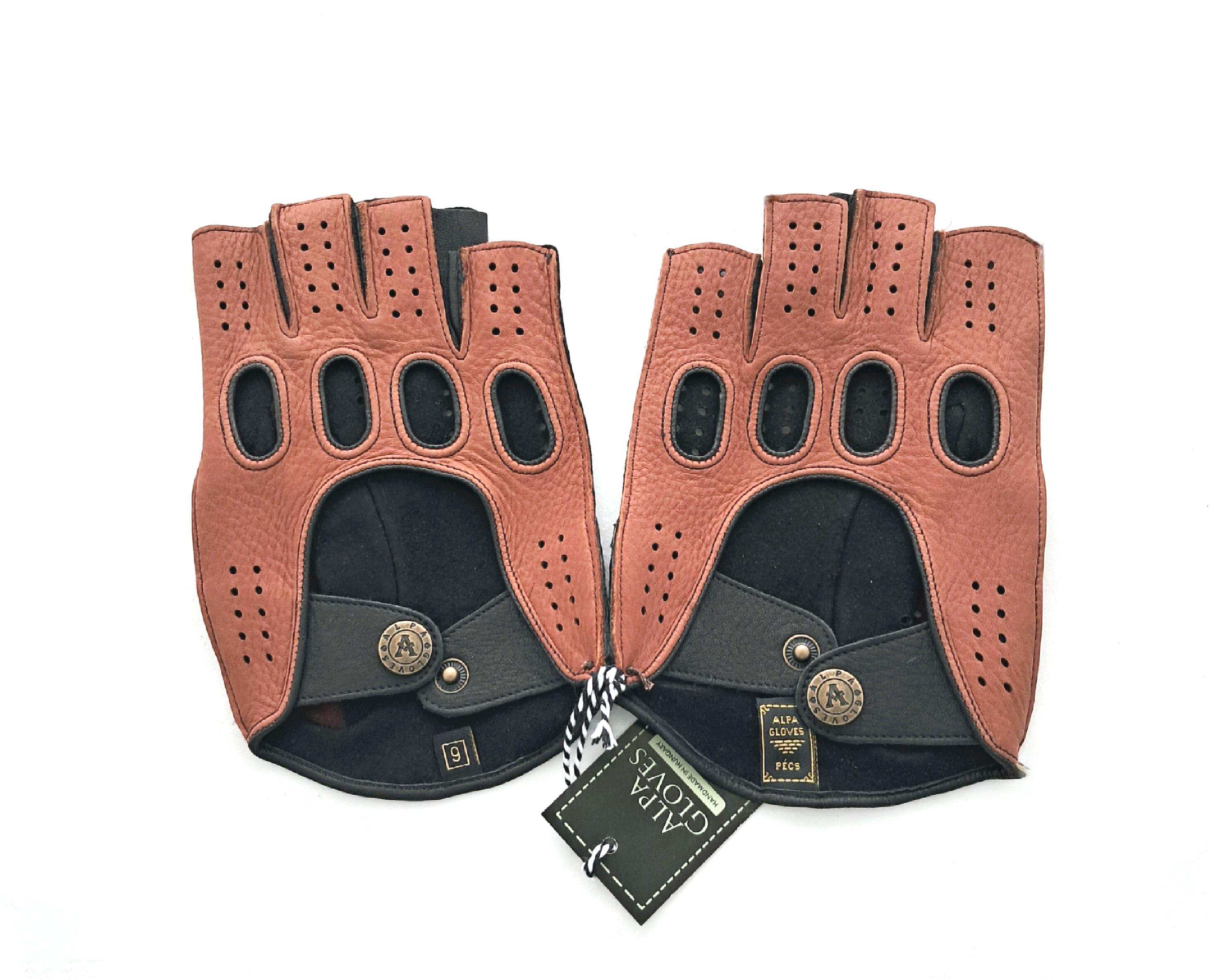 Перчатки мужские Alpa Gloves 1012-18 автомобильные натуральная кожа р. 8 Коричневый (28522706) - фото 2 Перчатки мужские Alpa Gloves 1012-18 автомобильные натуральная кожа р. 8 Коричневый (28522706) - фото 2