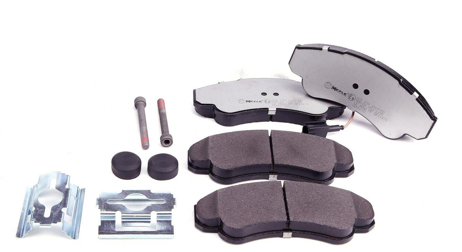 Гальмівні колодки передні Meyle для Citroen Jumper/Fiat Ducato/Peugeot Boxer 02- R16 (025 239 1919/PD)