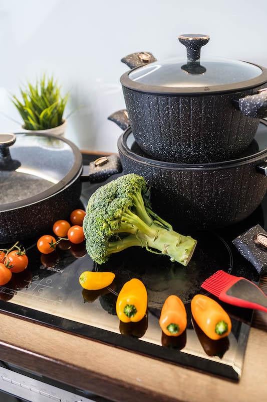 Кастрюля Bollire Sicilia с антипригарным покрытием и крышкой 20 см 2,5 л (BR-1502) - фото 5