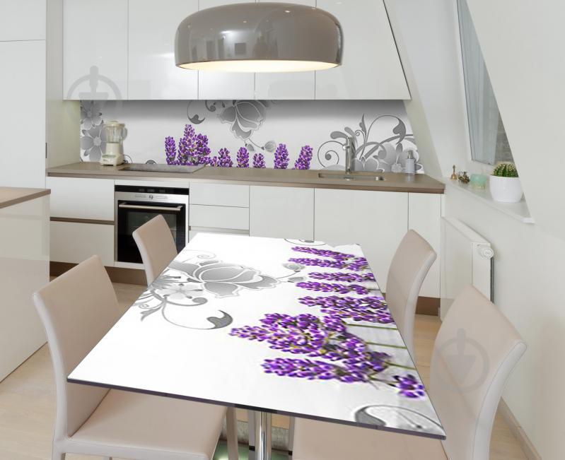 Наклейка 3Д виниловая на стол Zatarga «Гиацинтовый сон» 650х1200 мм (Z184918/1st) Наклейка 3Д виниловая на стол Zatarga «Гиацинтовый сон» 650х1200 мм (Z184918/1st)