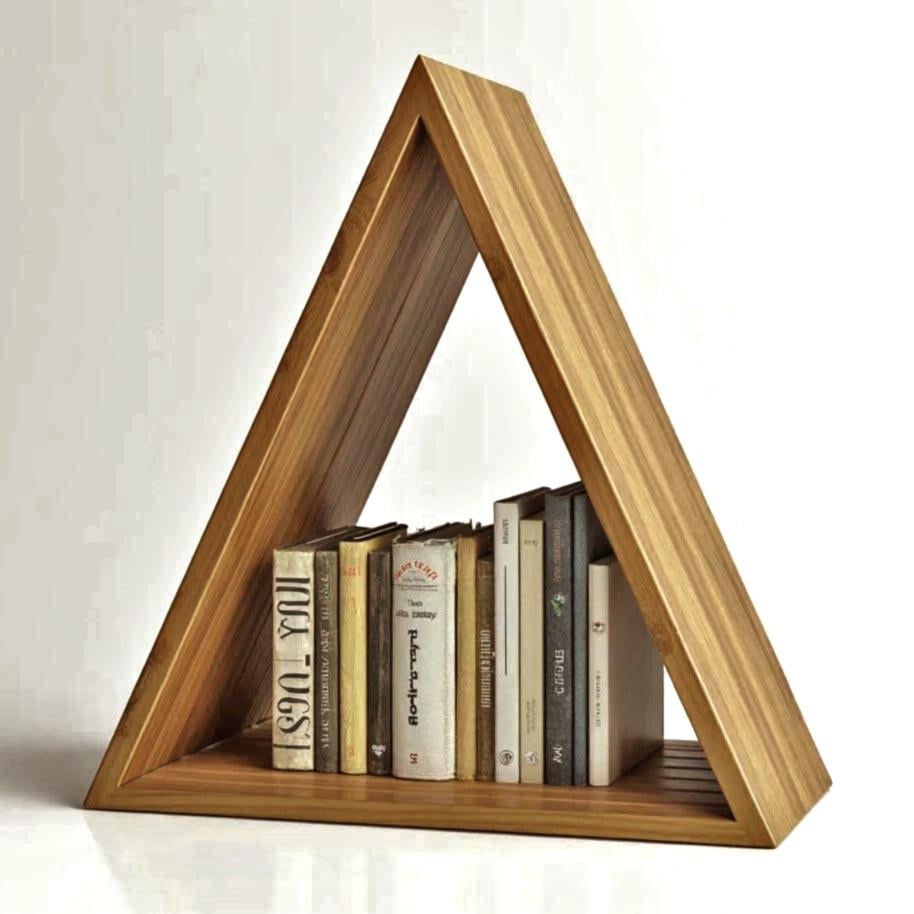 Полка книжная настольная из дерева Феадо Сиена (КПА-011405)