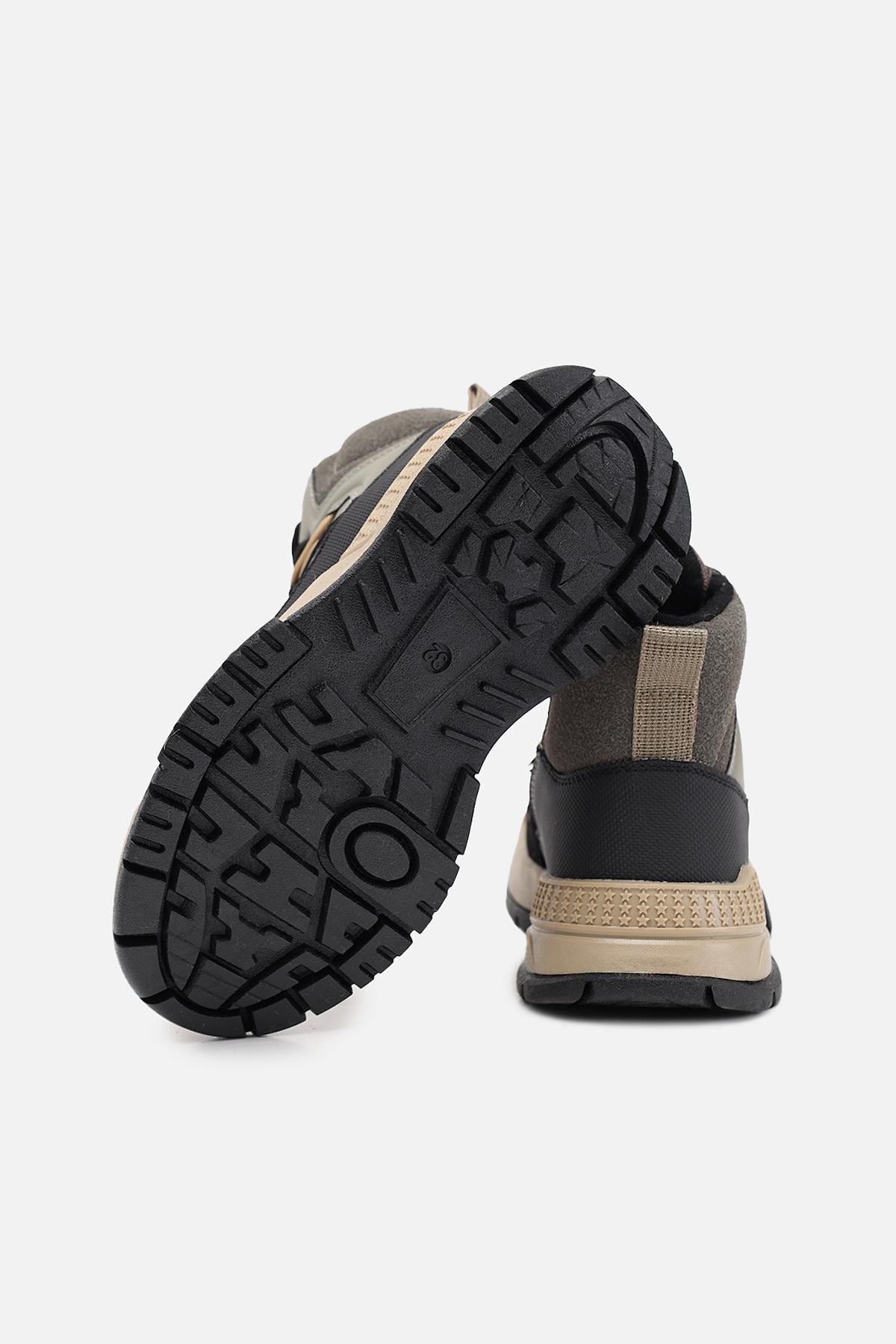 Ботинки детские зимние ЦБ-00282639 для мальчика р. 35 Серый (29086158) - фото 5 Ботинки детские зимние ЦБ-00282639 для мальчика р. 35 Серый (29086158) - фото 5