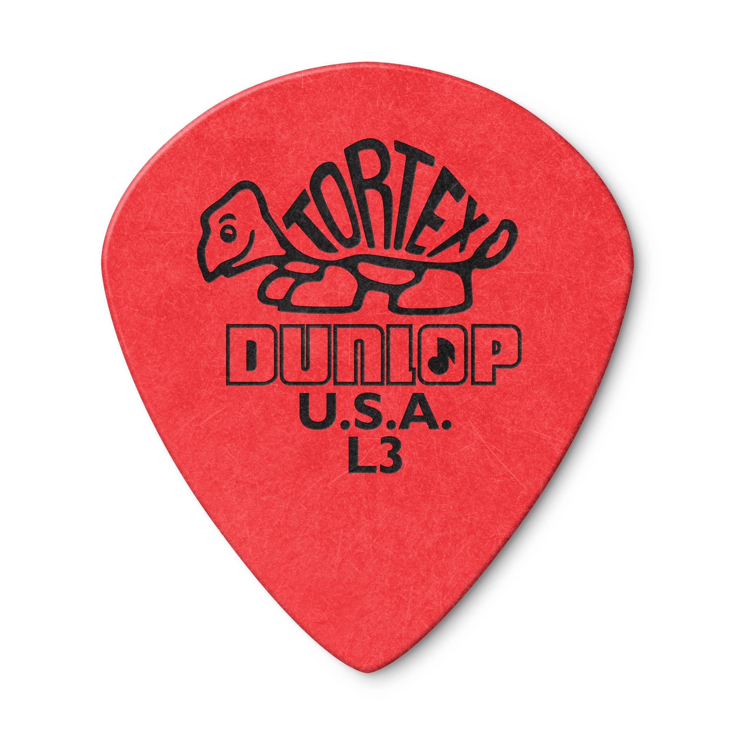 Медиатор Dunlop 472PL3 Tortex Jazz III Light 0,50 мм 6 шт. (128400)