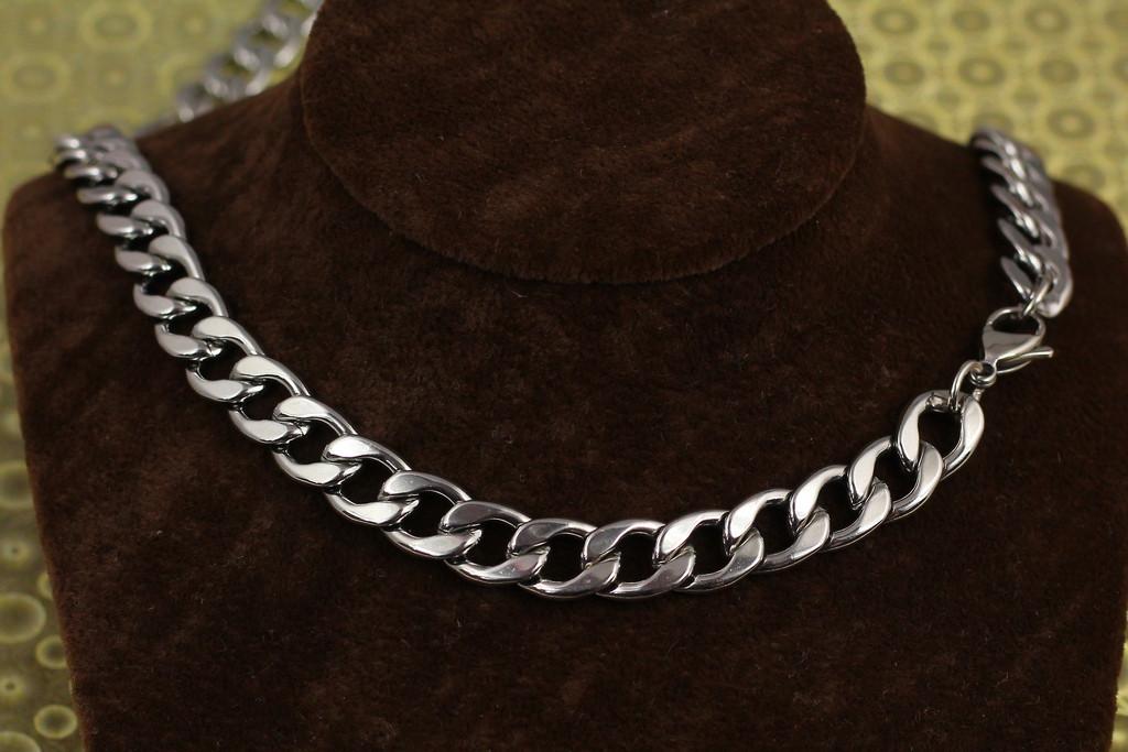 Цепочка Xuping Jewelry круглая панцирная 60 см 10 мм Серебристый (2629125262) Цепочка Xuping Jewelry круглая панцирная 60 см 10 мм Серебристый (2629125262)