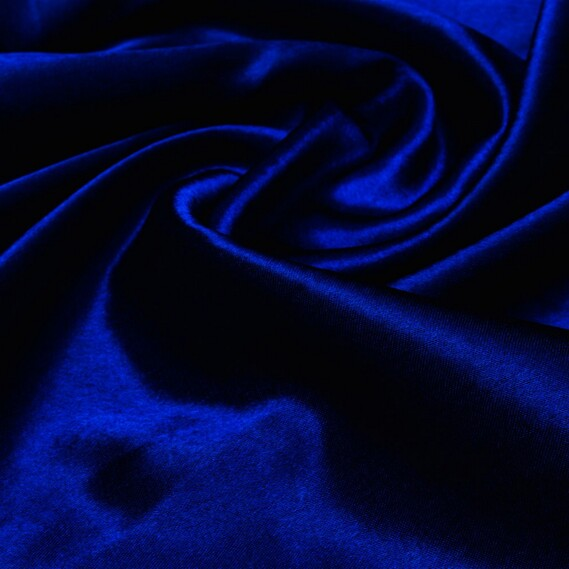 Ткань костюмная креп-сатин IDEIA 1,5 м Электрик (2200003877748)