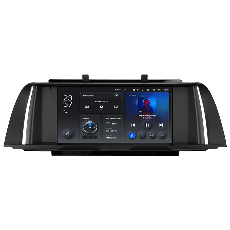 Автомагнитола штатная Teyes X1 для BMW 5 Series F10 F11 2009-2017 Android X1 2+32G Wi-Fi/4G Комплектация NBT (1634741636)