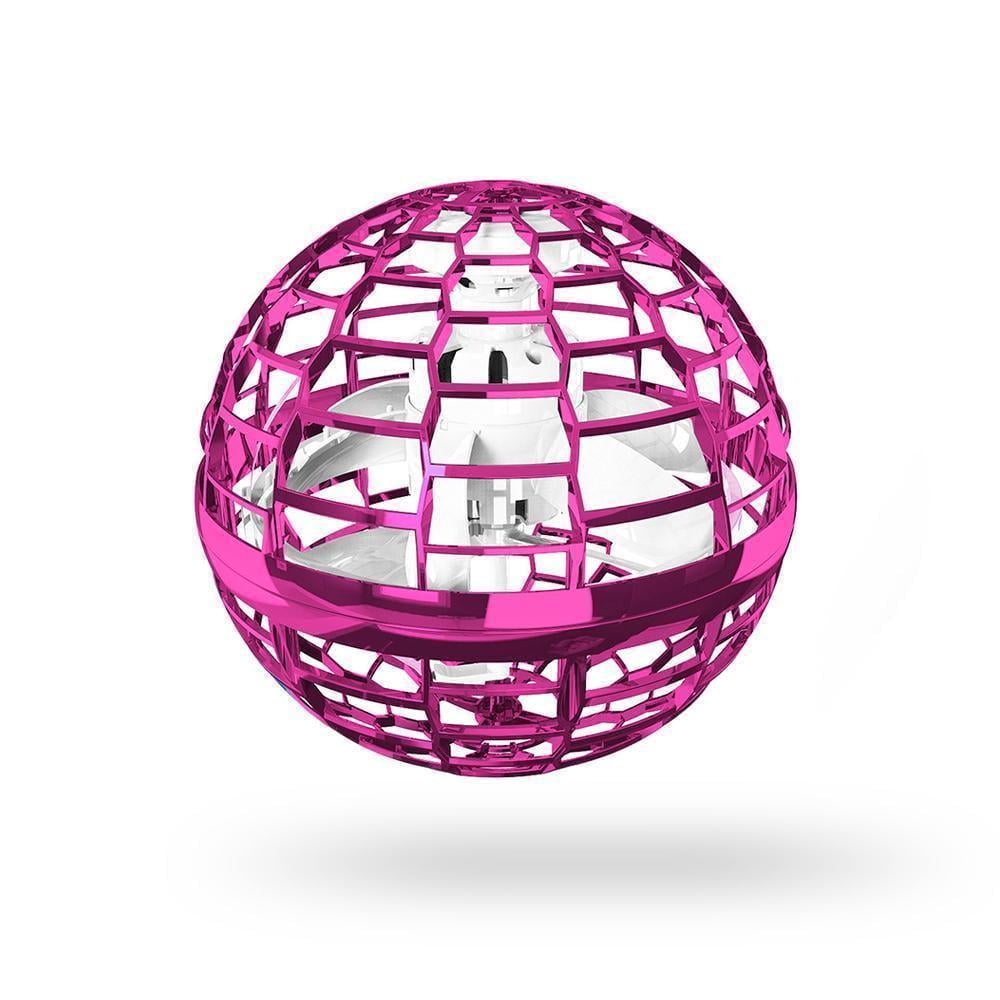 Шар-бумеранг летающий Flynova с подсветкой Розовый (11784169)