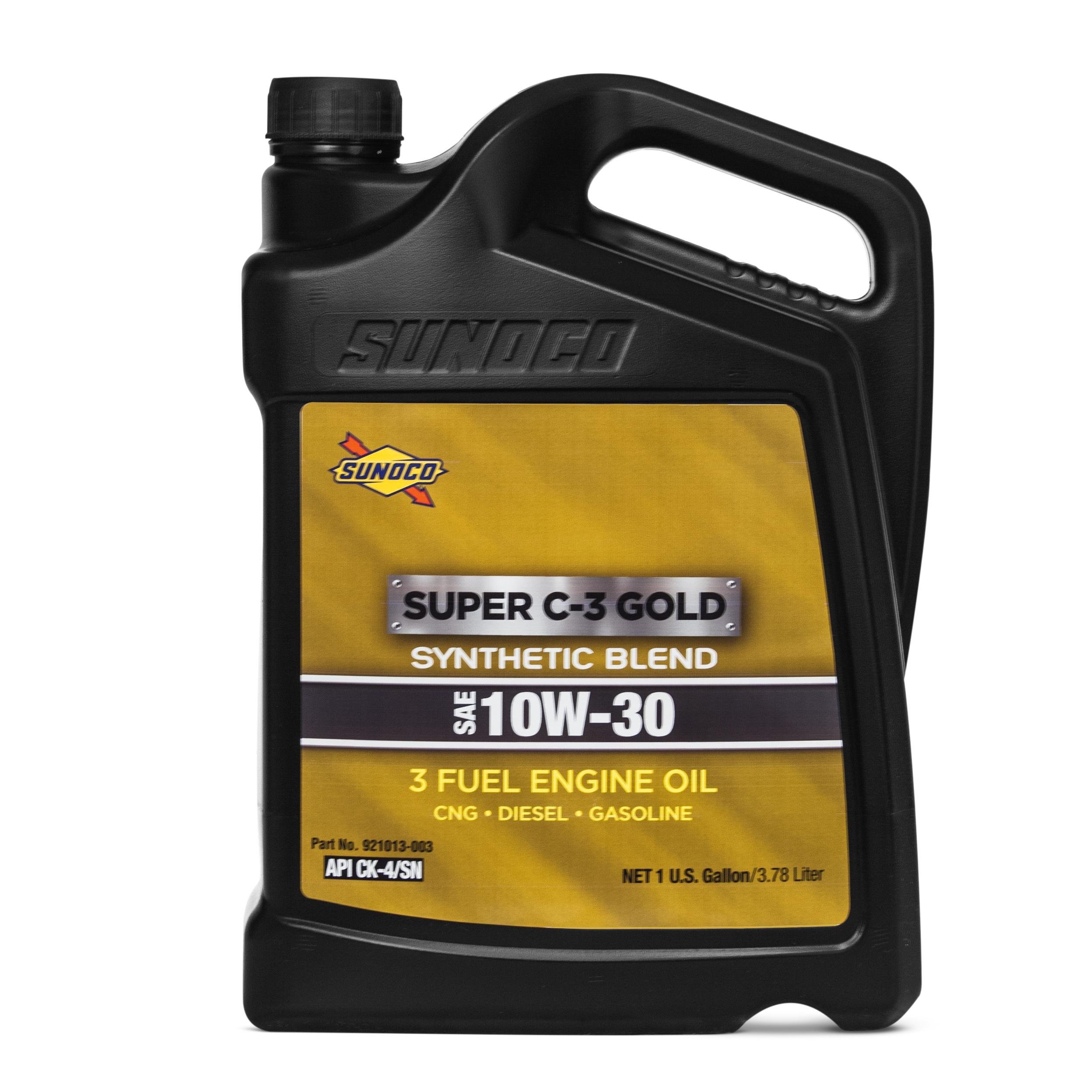 ᐉ Моторное масло Sunoco Super C-3 Gold 10W-30 3.78 л • Купить в Киеве ...
