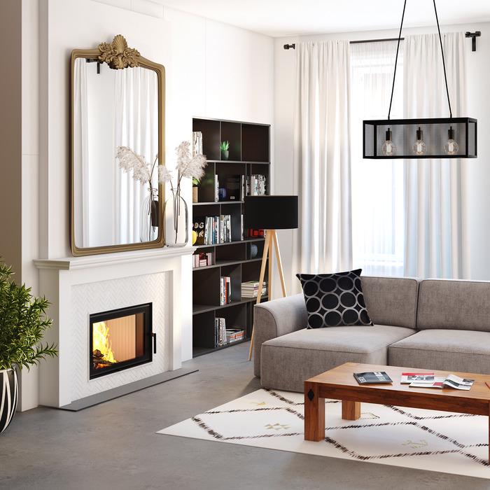 Топка-каминная чугунная Saven Slim 12,0 kW ECO 80х50 см Black (SE/80/50/BL/Slim) - фото 4 Топка-каминная чугунная Saven Slim 12,0 kW ECO 80х50 см Black (SE/80/50/BL/Slim) - фото 4