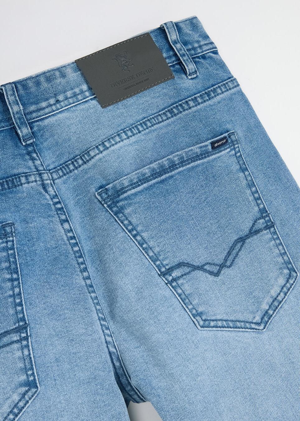 Джинси чоловічі Diverse BLACKHART 252 р. 33/34 Світло-блакитний (5905384105981) - фото 4