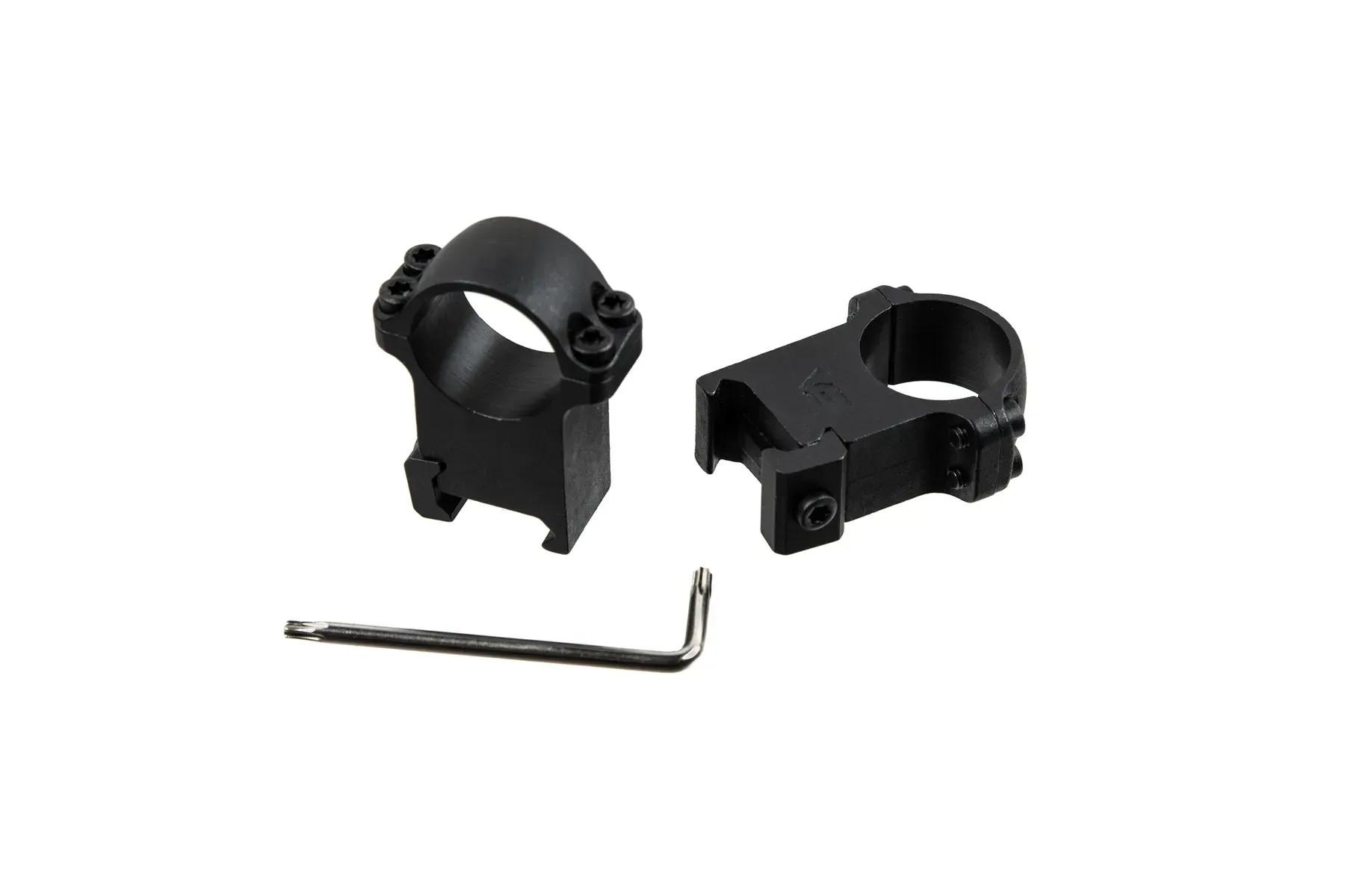 Кольца Vector Optics стальные Weaver высокие 25,4 мм (5003500) - фото 3 Кольца Vector Optics стальные Weaver высокие 25,4 мм (5003500) - фото 3