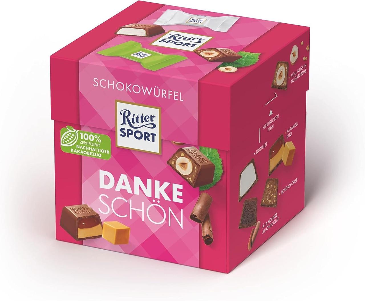 Набор конфет Ritter Sport Schokowürfel Dankeschön 176 г (1914336047)