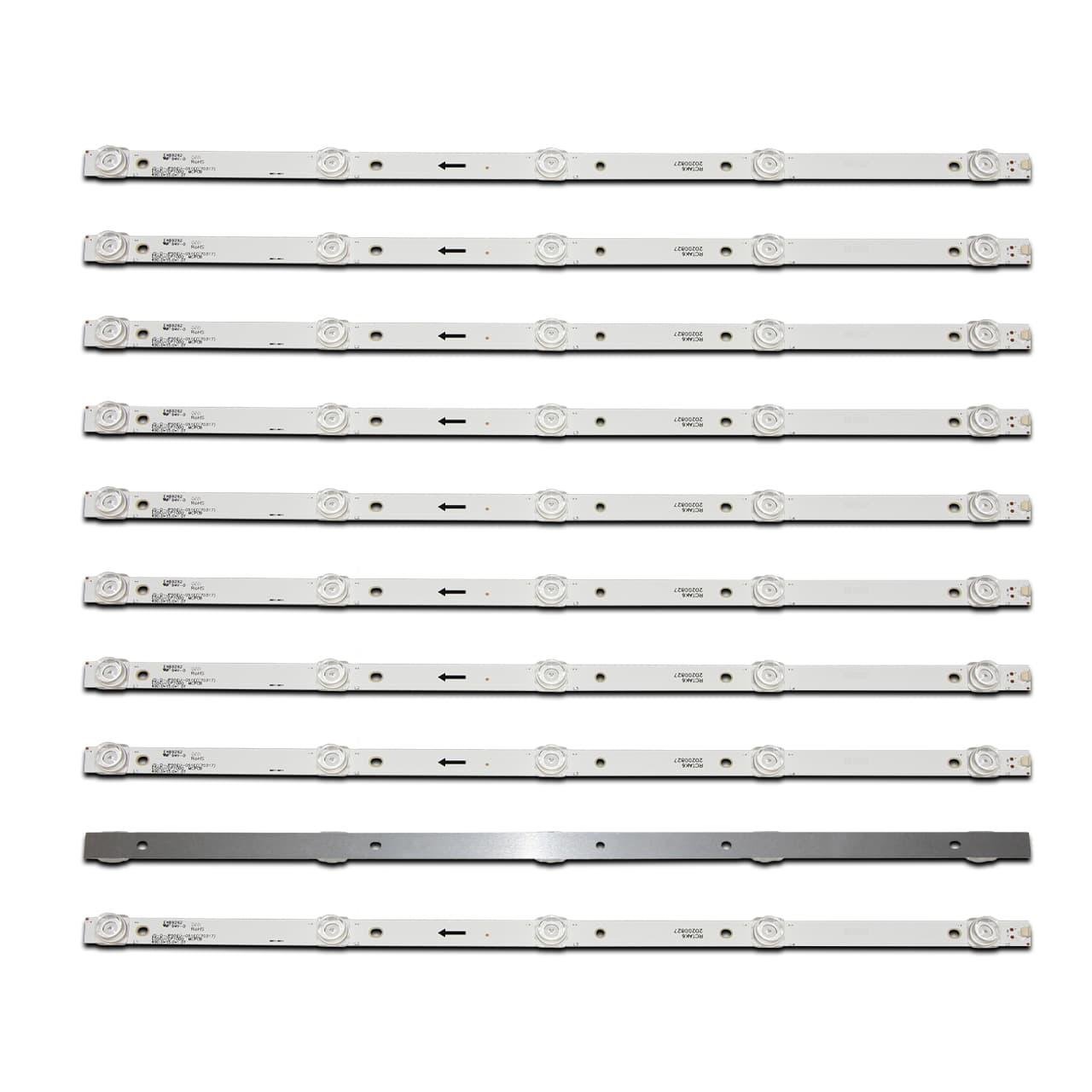 Комплект LED подсветки для телевизора Akai 55″ JS-D-JP55EU-051EC 70317 AKTV5534 (JS-D-JP55EU-01EC, MS-L1457) - фото 3