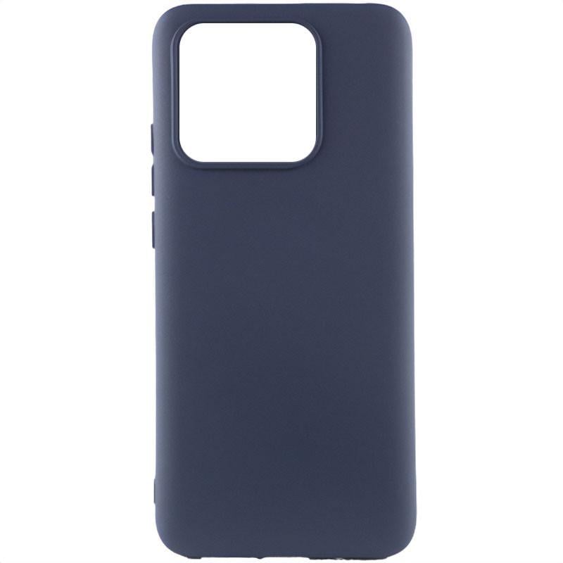 Противоударный чехол Silicone Cover Lakshmi (AAA) для Xiaomi 13T / 13T Pro Темно-синий / Midnight blue