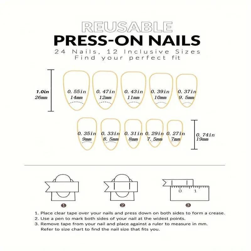 Накладні нігті френч мигдаль із клейовими пластинами 24 шт. Білий з рожевим - фото 9 Накладні нігті френч мигдаль із клейовими пластинами 24 шт. Білий з рожевим - фото 9