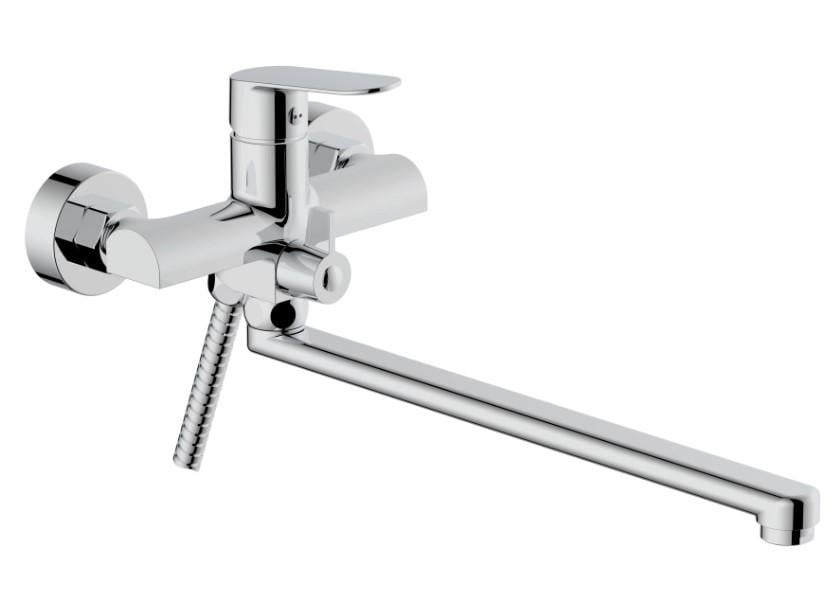 Смеситель для ванны Qtap Evia Chrome (QTEVI260CRM47579)