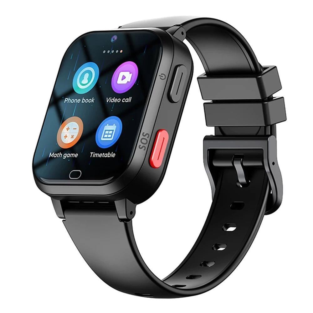 Смарт-часы детские Lemfo D5 с SIM GPS Черный 4G Android OS (26389499)