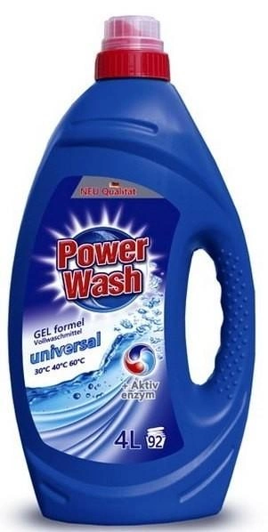 Гель для прання Power Wash Uniwersal Gel 92 прання 4 л (12493427)