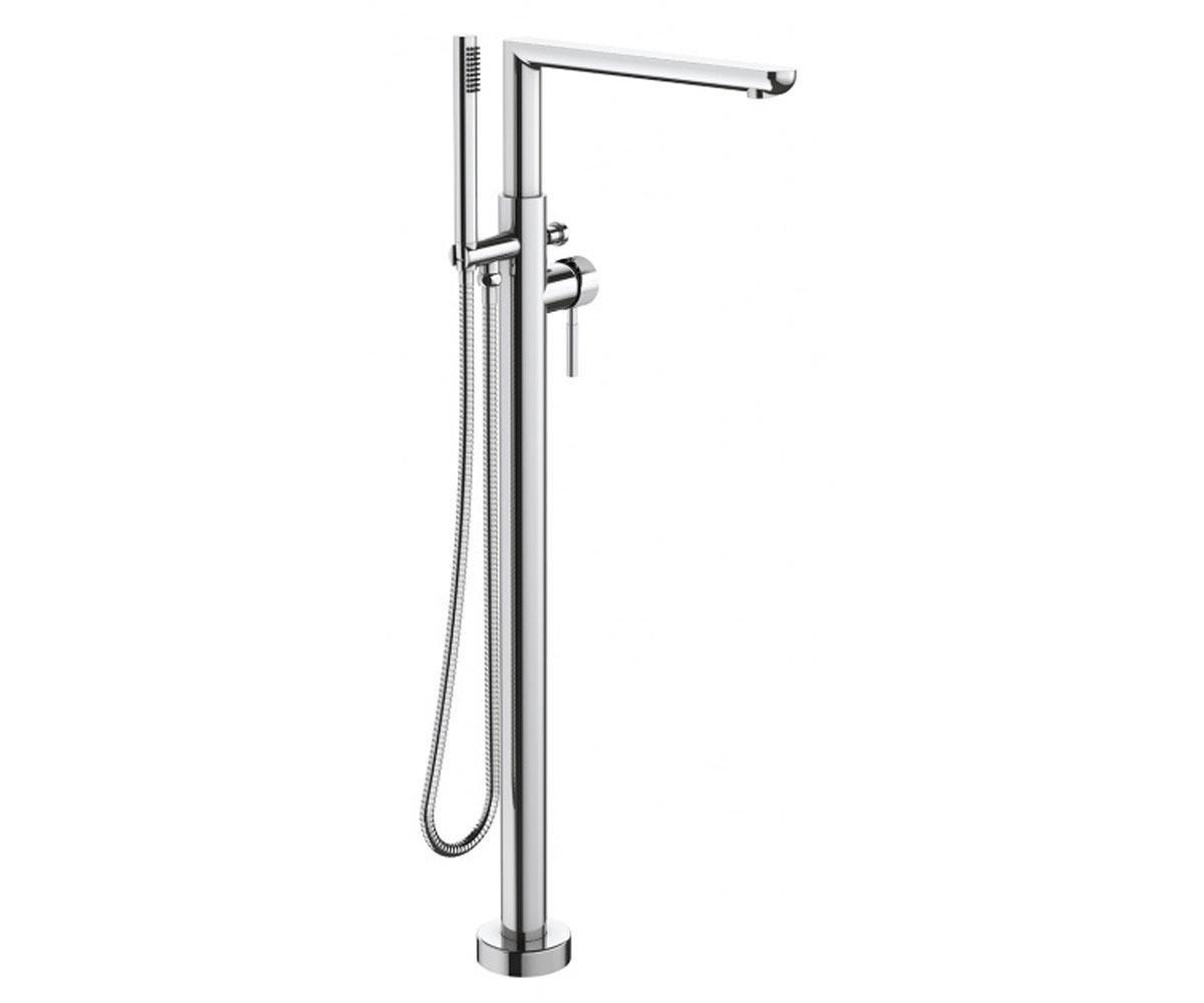 Смеситель для ванны напольный Genebre Tau 65119 18 45 66 (59425)