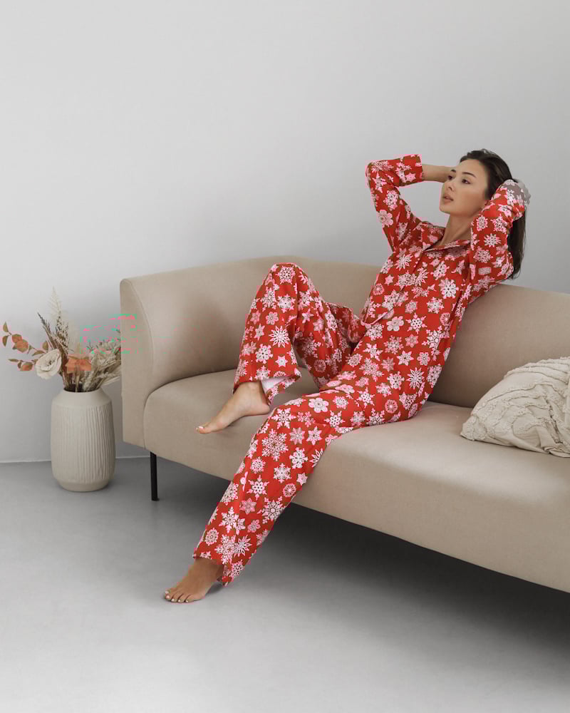 Піжамний костюм жіночий Модельєр 25887 р. 46 Різнокольоровий (14986) - фото 6 Піжамний костюм жіночий Модельєр 25887 р. 46 Різнокольоровий (14986) - фото 6