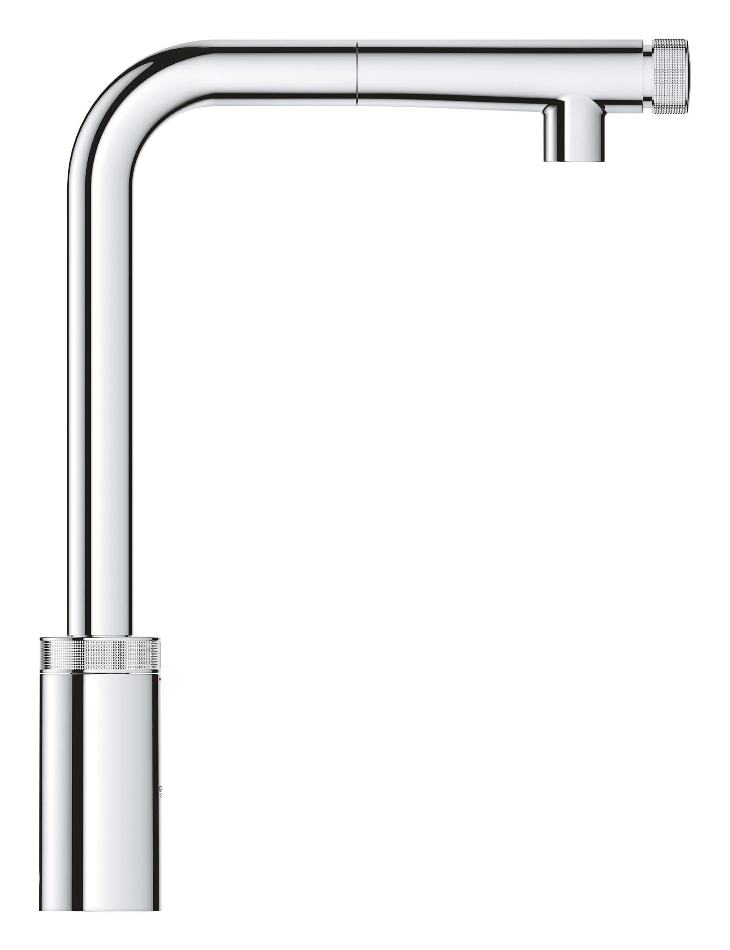 Смеситель для кухни с выдвижным изливом Grohe Eurosmart (31613
