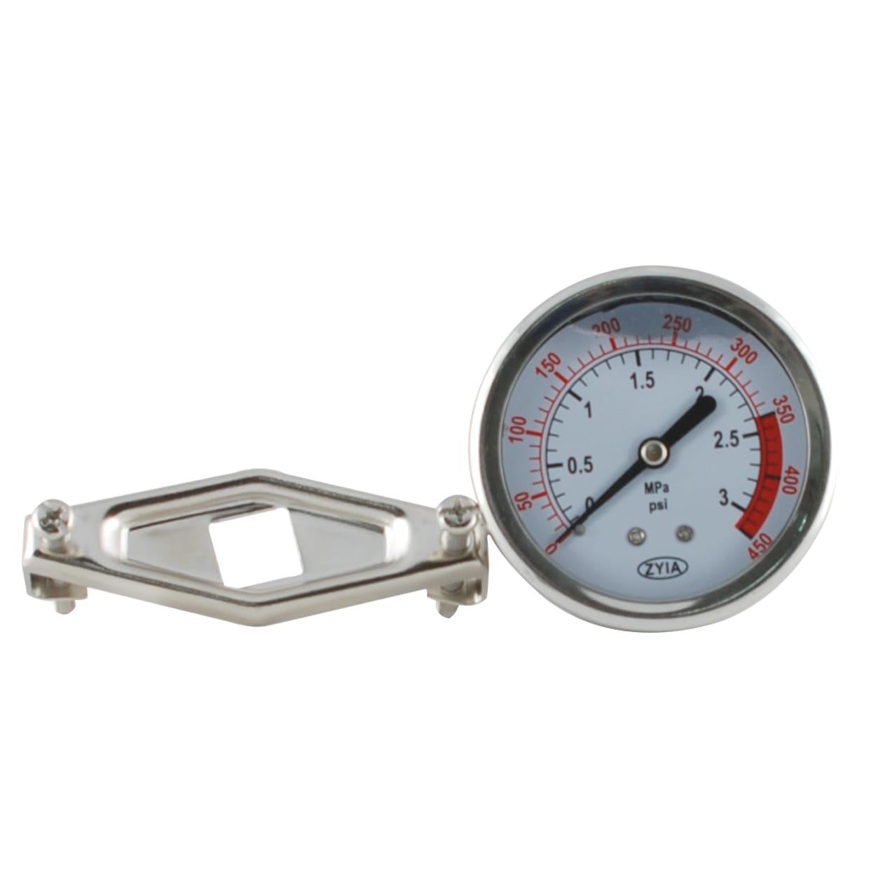 Манометр панельный ZYIA 60 мм 30 бар PG 0-450 (RFL-1576) Манометр панельный ZYIA 60 мм 30 бар PG 0-450 (RFL-1576)