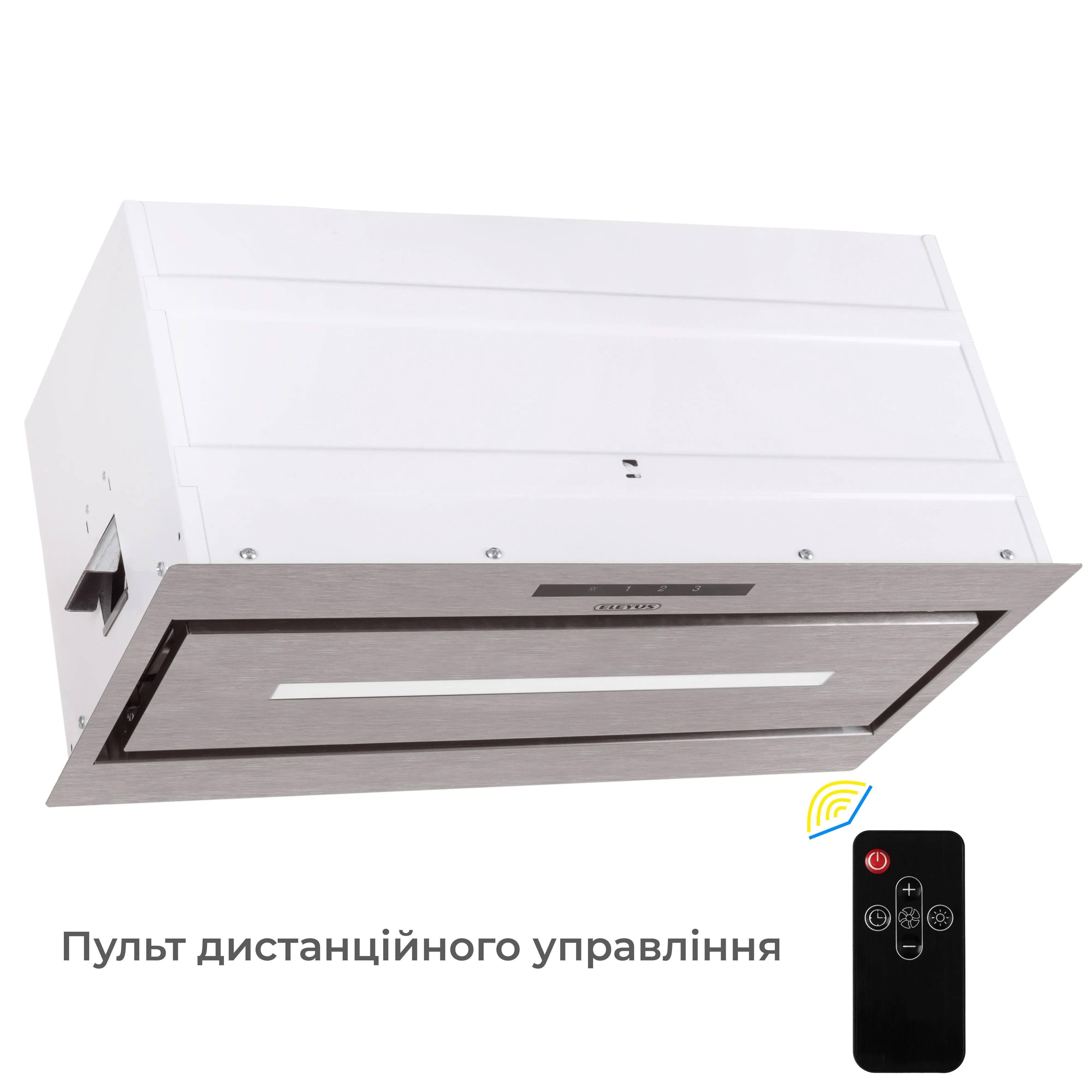 Вытяжка кухонная Eleyus MAGNUS 1200 LED 52 IS нержавеющая сталь сенсор 52 см - фото 3