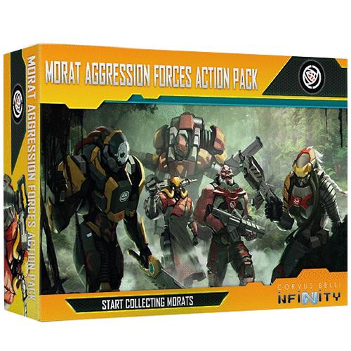 Набор миниатюр CORVUS BELLI для игры INFINITY Morat Aggresion Forces Action Pack (2816160934)