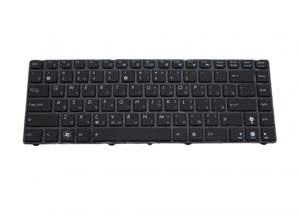 Клавиатура для ноутбука Asus K42 K42D матовая (04GNV62KRU00)