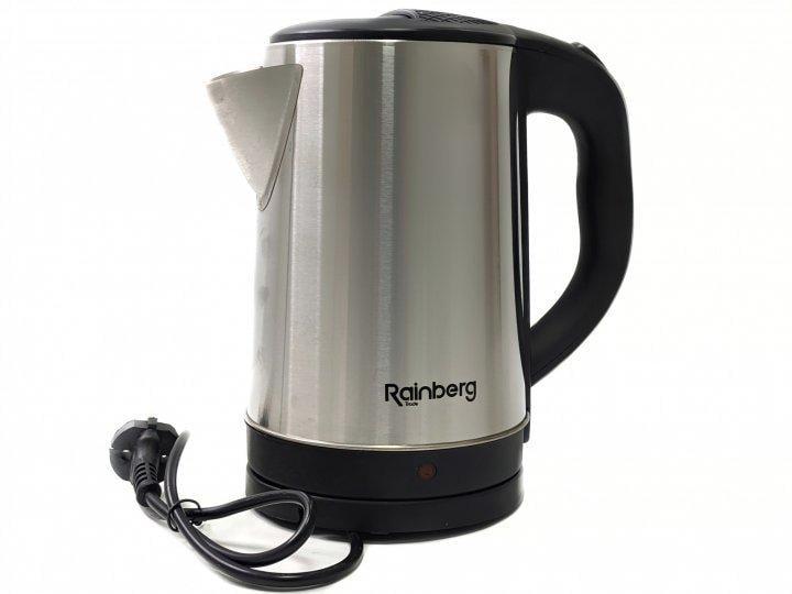 Электрический чайник Rainberg RB-807 из нержавеющей стали 2 л 2200W