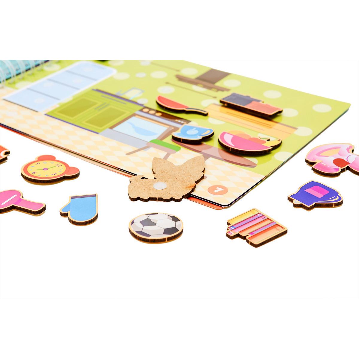 Настільна гра PuzzleOK Мока Бока Будиночок Різнокольоровий (SR-113-N-282) - фото 4 Настільна гра PuzzleOK Мока Бока Будиночок Різнокольоровий (SR-113-N-282) - фото 4