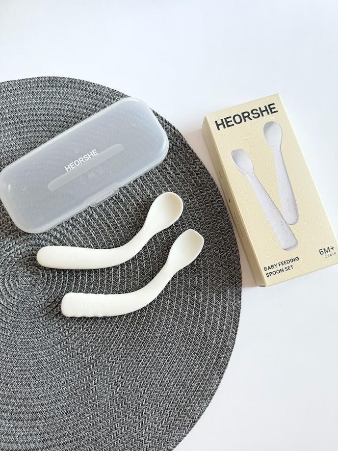 Ложечки силіконові HEORSHE в контейнері Білий (28056290)