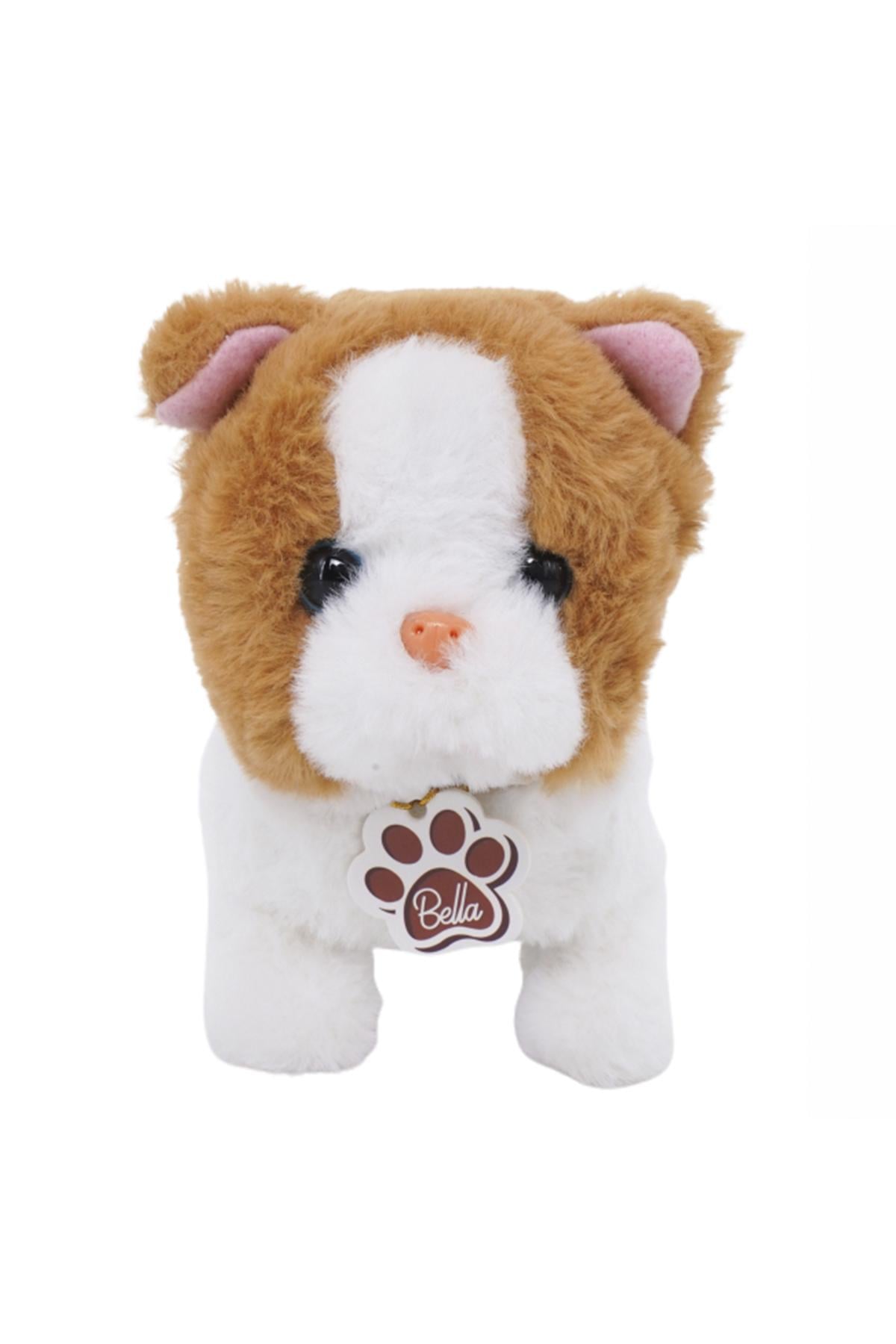 Игрушка интерактивная Pugs at play Bella ST-PAP07 Котенок Бело-коричневый