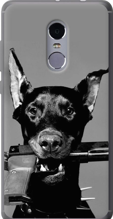 Чехол на Xiaomi Redmi Note 4 Доберман (2745u-352-42517)