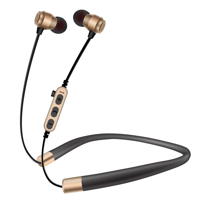 Наушники беспроводные Swen с магнитами Золотой (758711)