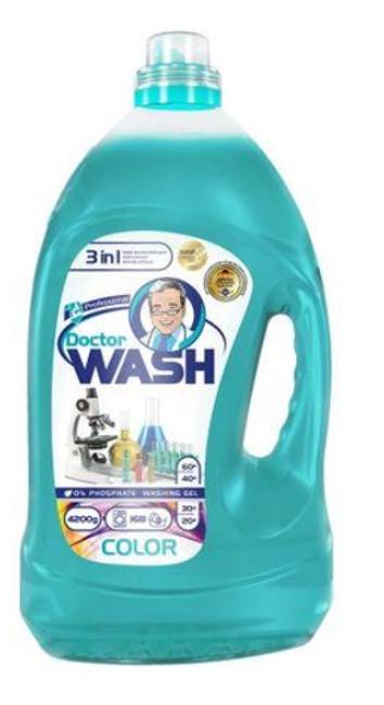 Гель для прання кольорових речей Doctor WASH 4,2 л (2798112643) Гель для прання кольорових речей Doctor WASH 4,2 л (2798112643)