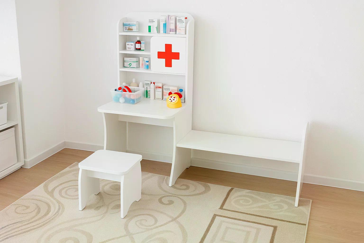 Дитяча ігрова стінка Лікарня 103 DS-535