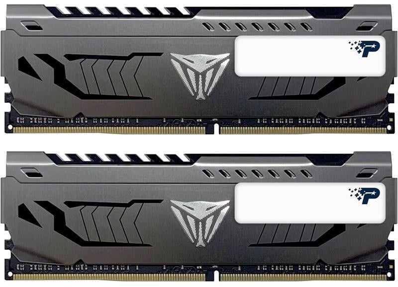 Оперативная память Patriot Viper Steel DIMM 32 Гб DDR4 3200 МГц CL16 Серый (PVS432G320C6K)