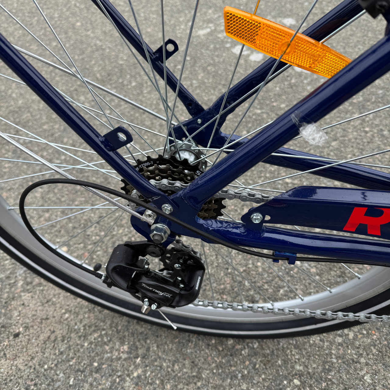 Велосипед AL 26" Dorozhnik RUBY Vbr FR рама-17" Темно-синій - фото 7