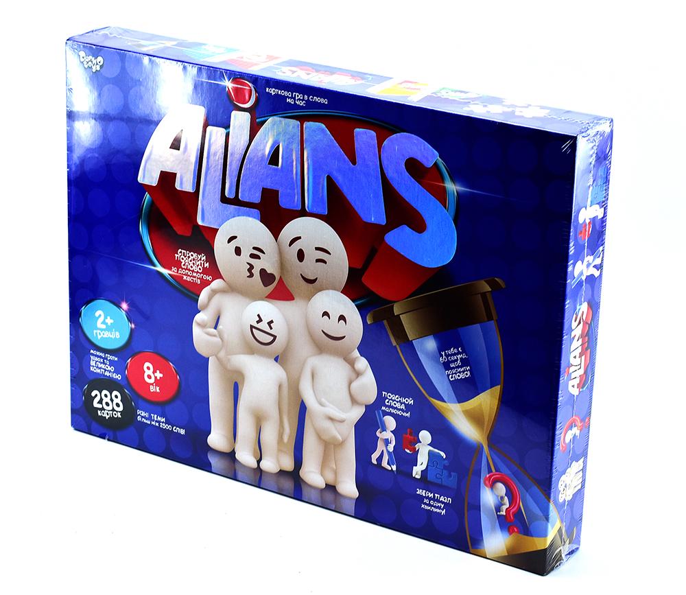 ᐉ Настольная развлекательная игра DANKO TOYS ALIANS на украинском языке  (G-ALN-01U-07) • Купить в Киеве, Украине • Лучшая цена в Эпицентр