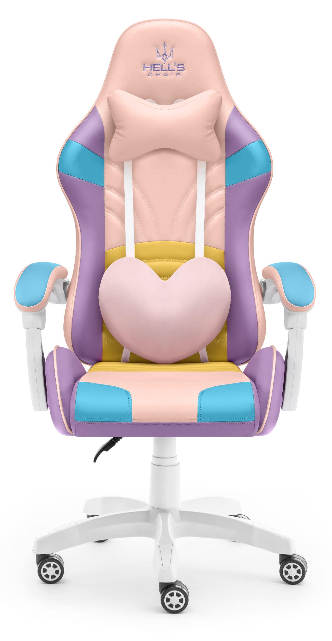Крісло геймерське Hell's Chair Rainbow Plus-6113 (23707896)