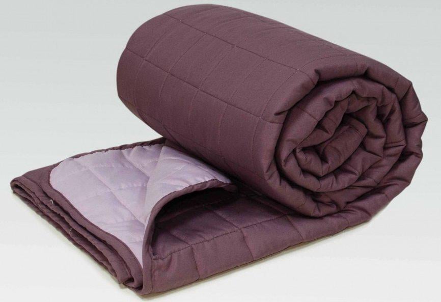 Покривало стьобане Viluta Дует 210х220 Пудрова троянда (107312)