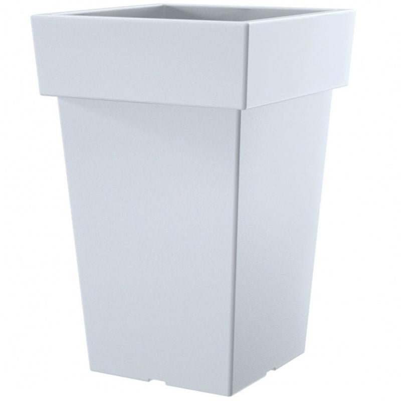 Горшок для цветов Prosperplast Lofly высокий Н-44 см Белый (70722-449)