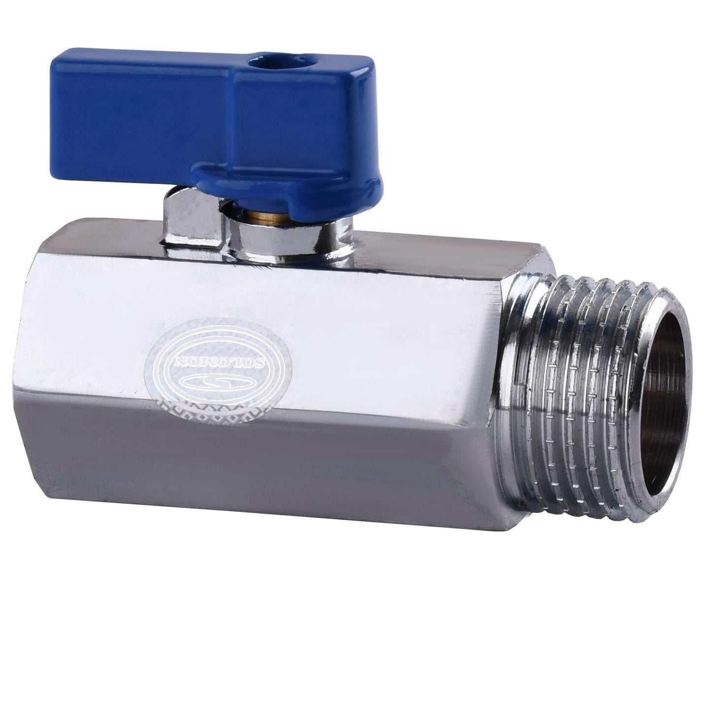 Кран шаровой Solomon NV-3025 000000967 1/2" ВЗ мини ручка (104484) Кран шаровой Solomon NV-3025 000000967 1/2" ВЗ мини ручка (104484)