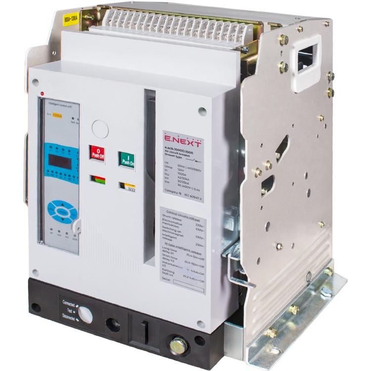 Повітряний Автоматичний вимикач E.NEXT викатний 3 полюси 1000A 42kA i0810001 (14720)