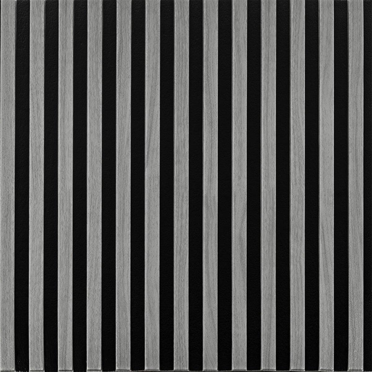 Панель-рейка 665х665х5 мм Silver/Black (D SW-00002532)