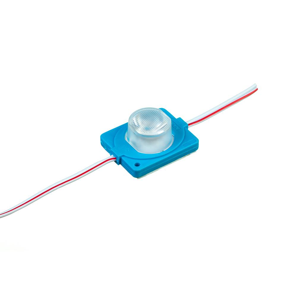 Модуль светодиодный SMD3030 инжекторный 1led 12 V 1,5 W IP65 Синий